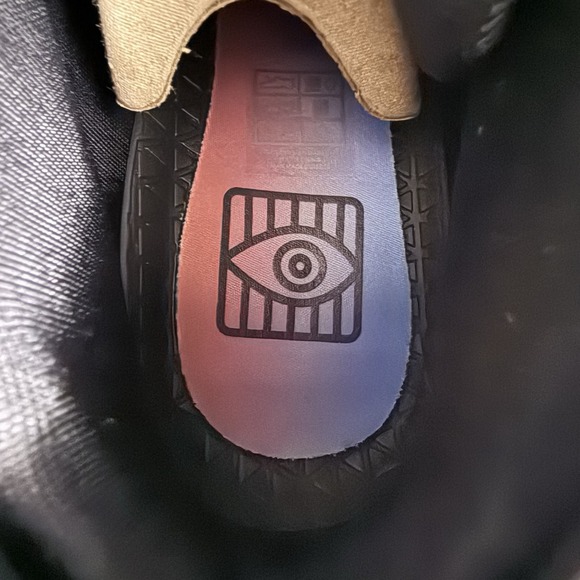 On Running Cloudtrax Men's Size 8.5 Sensa Sand Flame Hiking Mid Boot Shoes Tan - Picture 8 of 15